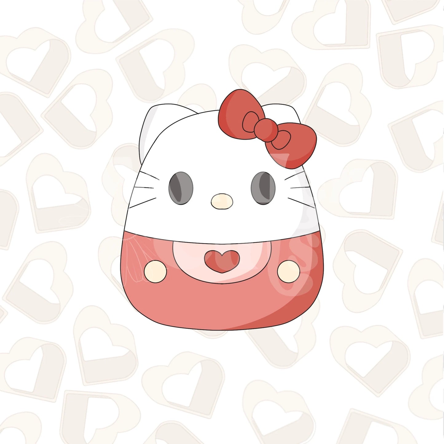 Kawaii Kitty Squishy Cookie Cutter