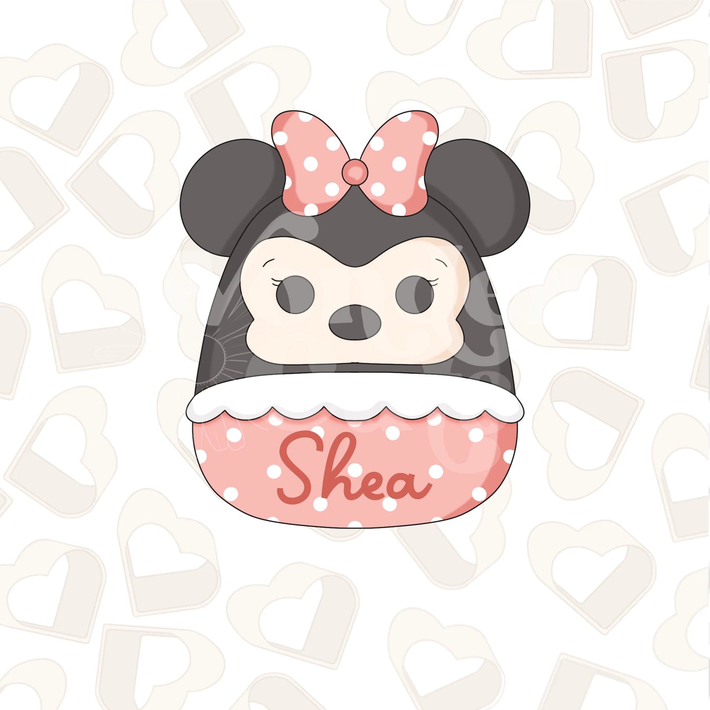 Girl Mouse Squishy Cookie Cutter