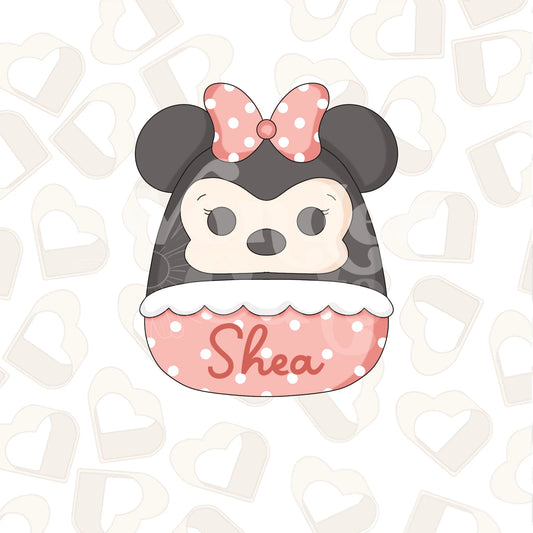 Girl Mouse Squishy Cookie Cutter