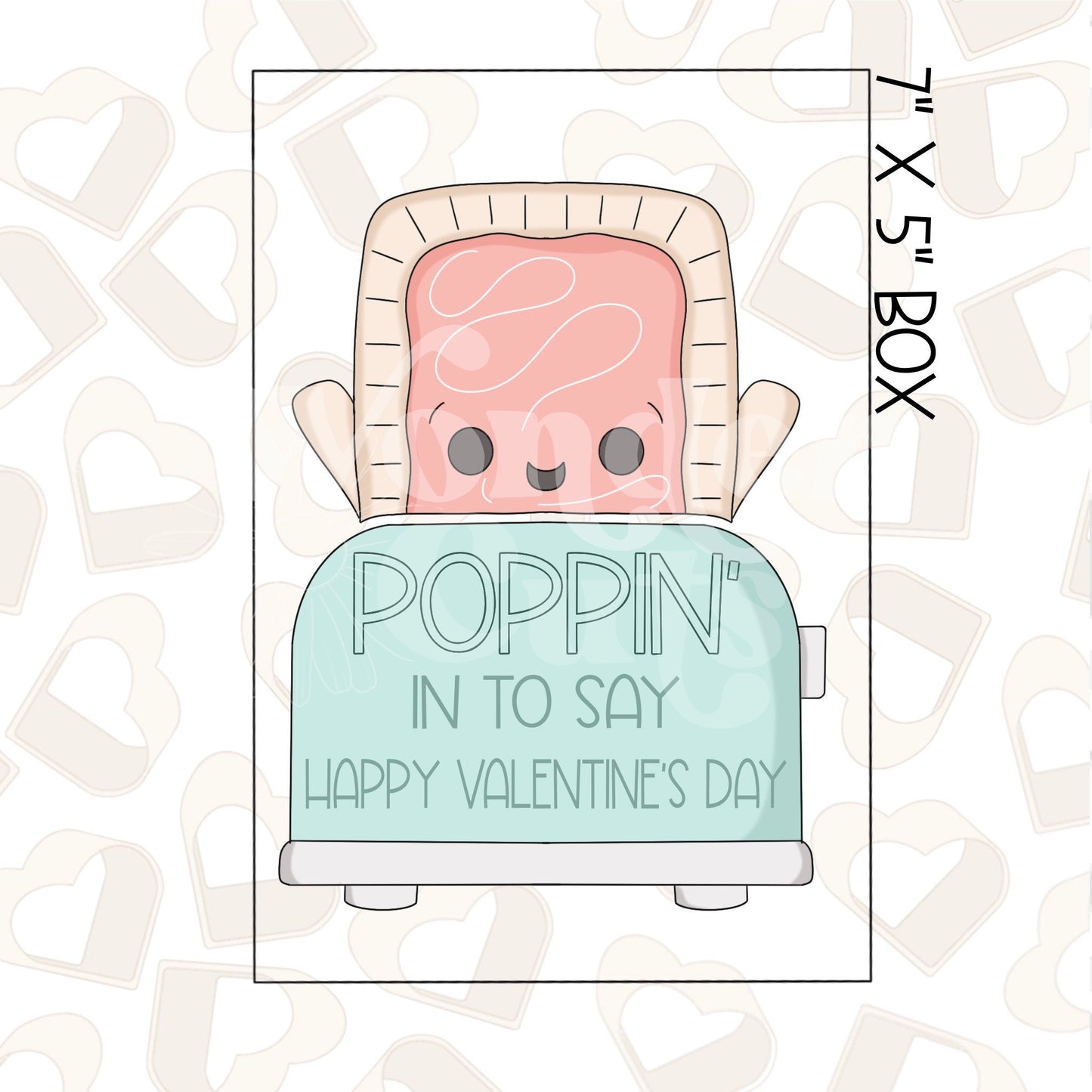 Poppin' Tart Set of 2 Cookie Cutter