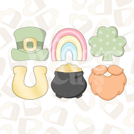 St. Paddy's Basics Set of 6 Cookie Cutter