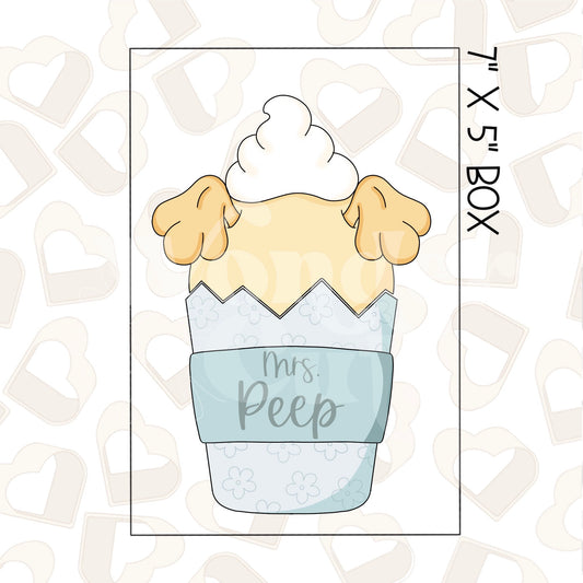 Chick Booty Latte Set of 2 Cookie Cutter