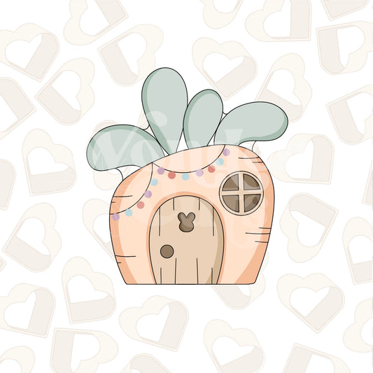 Bunny House Cookie Cutter