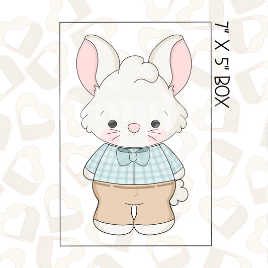 Sunday Best Boy Bunny Set of 2 Cookie Cutter