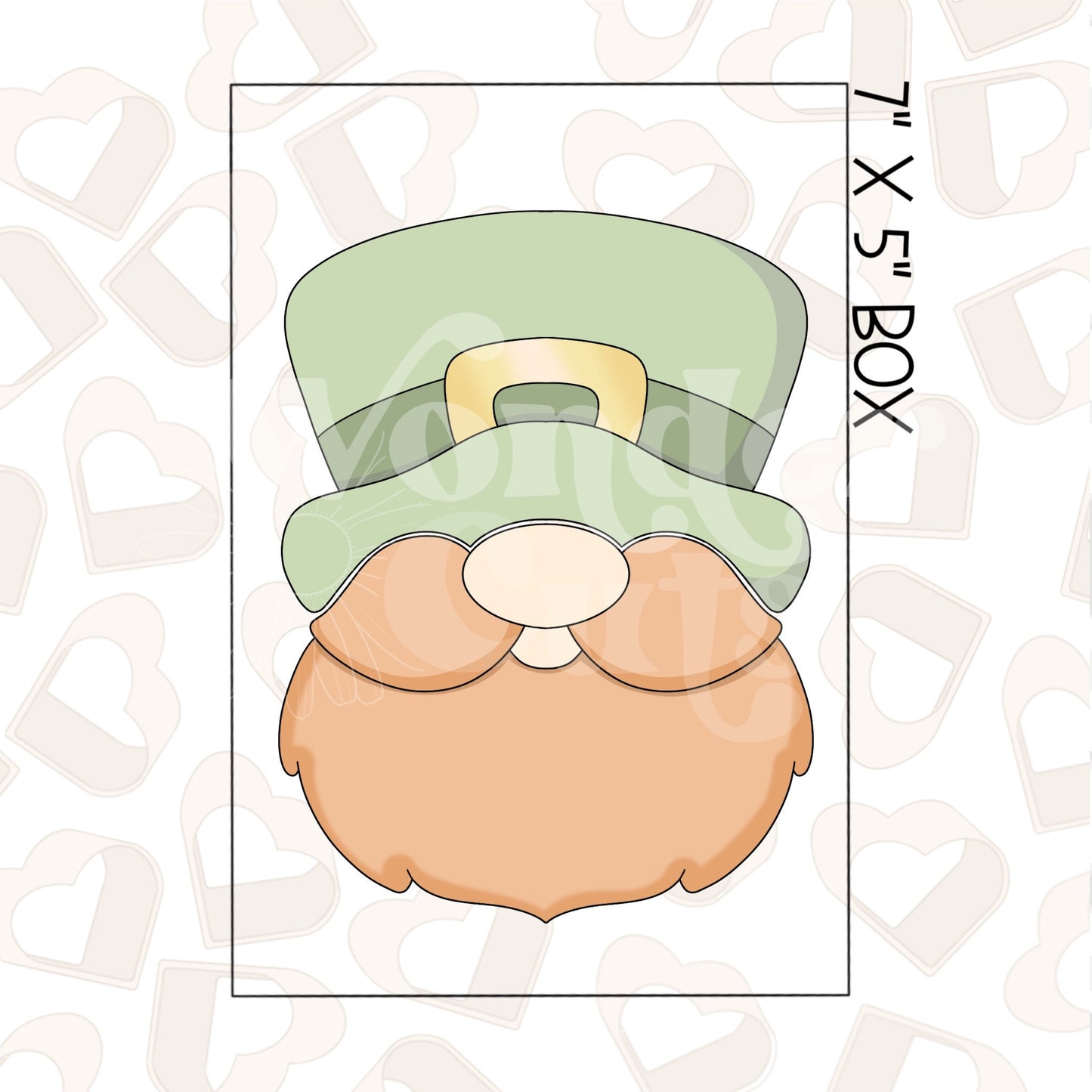 Leprechaun Gnome Set of 2 Cookie Cutter