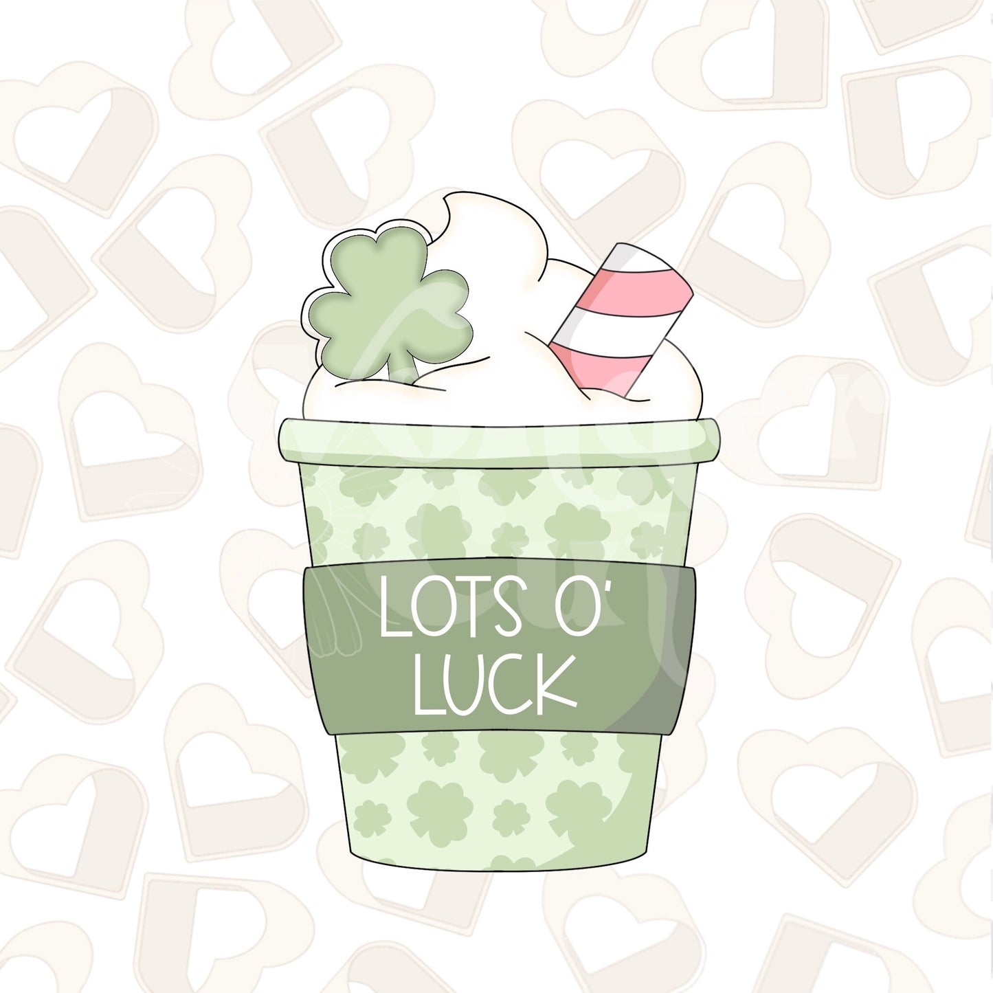Shamrock Latte Cookie Cutters