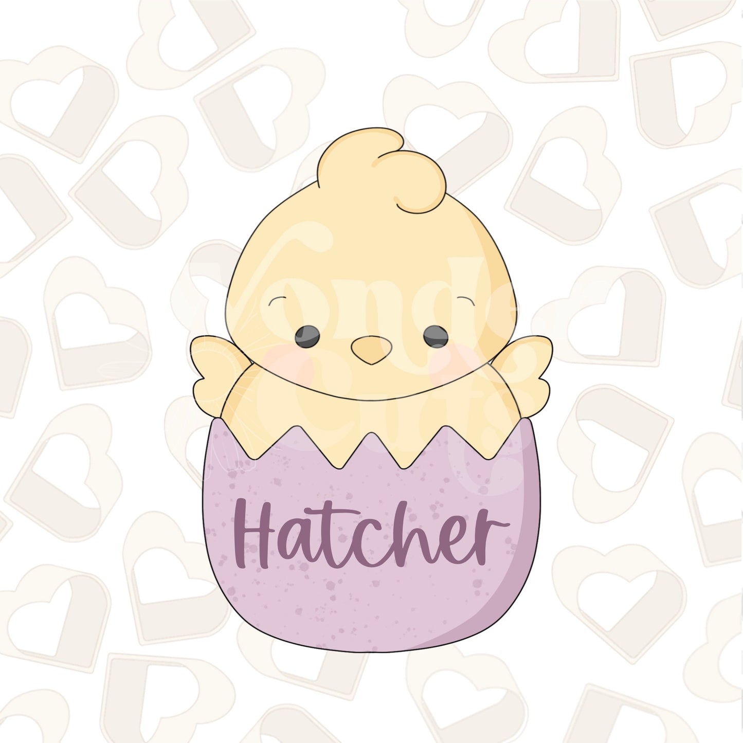Boy Happy Chick in Egg Cookie Cutter
