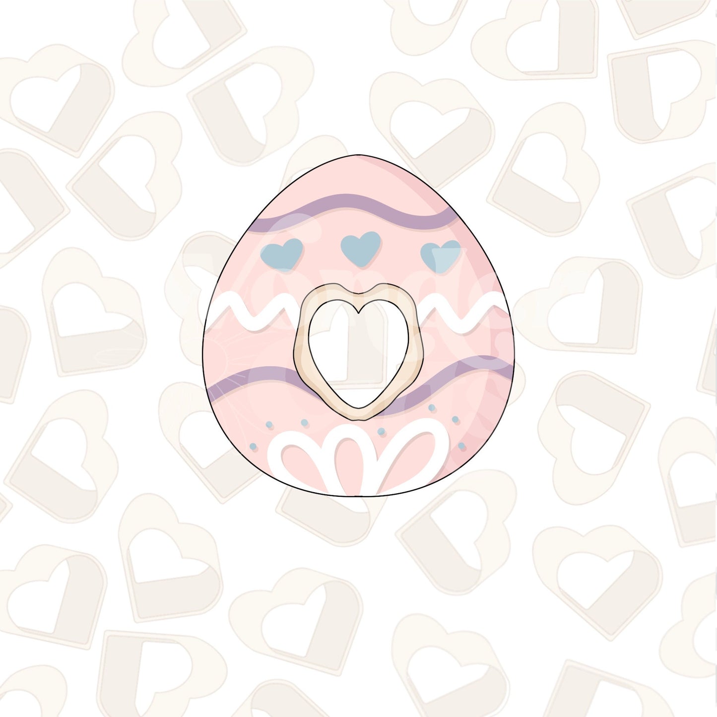 Easter Egg Donut Cookie Cutter