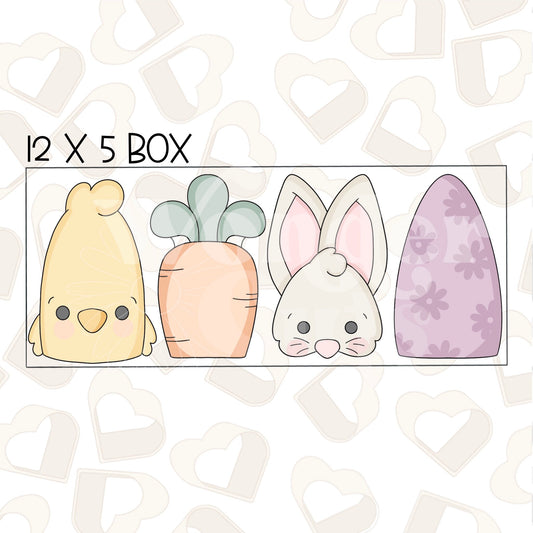 Easter Sticks Set of 4 Cookie Cutter