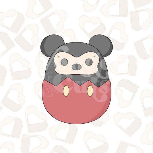 Boy Mouse in Egg Cookie Cutter