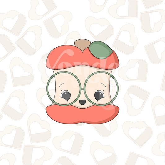 Nerdy Apple Core Cookie Cutter