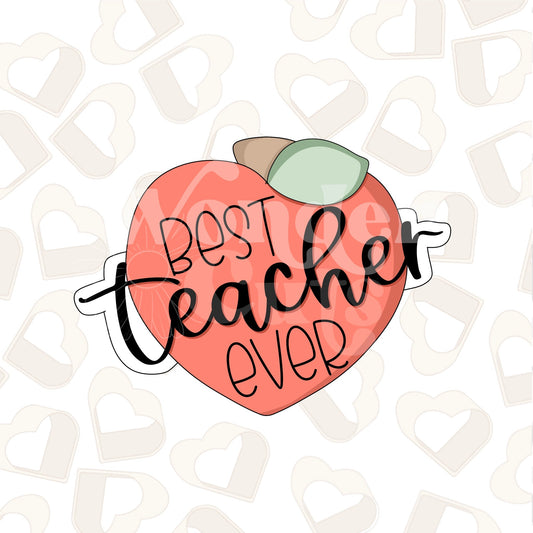 Best Teacher Apple Cookie Cutter