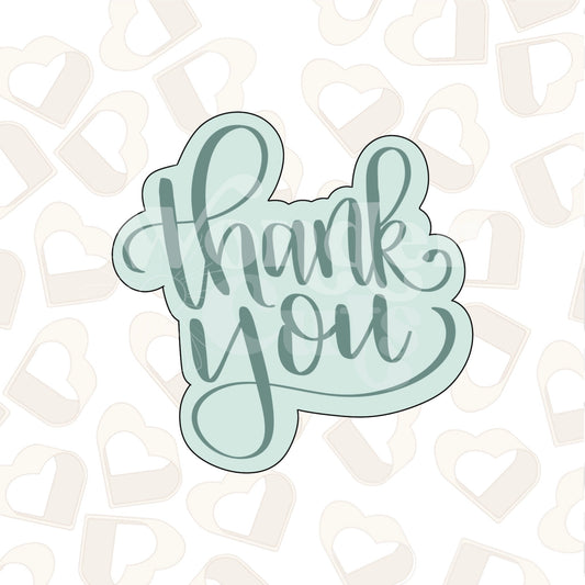 Thank You 2 Cookie Cutter