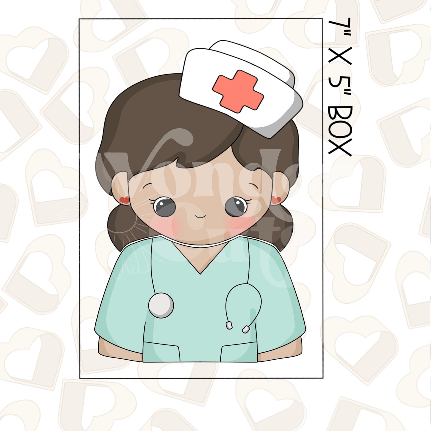 Girl Nurse / Boy Nurse Set of 2 Cookie Cutter
