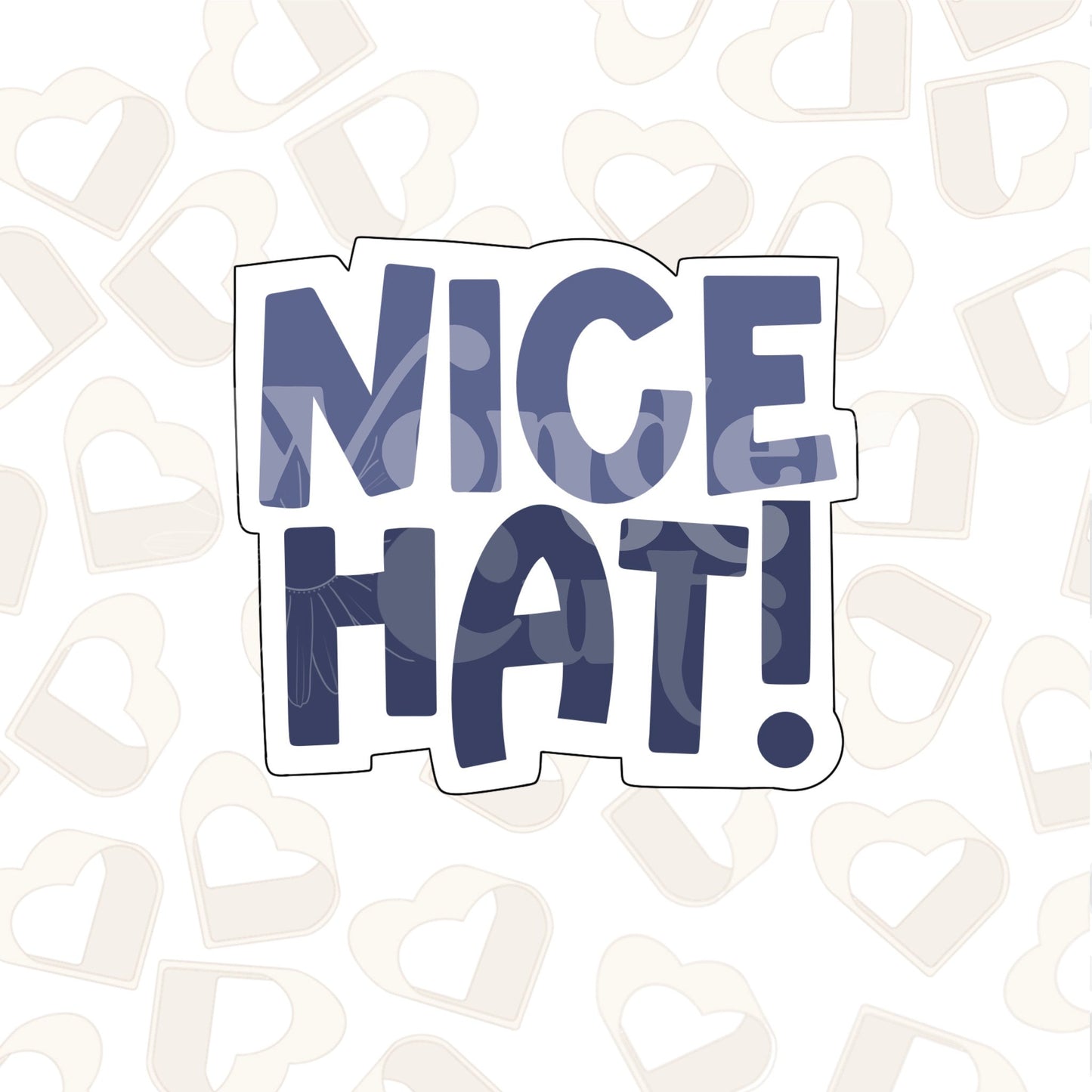 Nice Hat Cookie Cutter