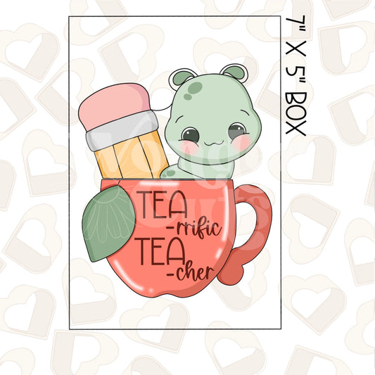 TEA-rrific Teacher Set of 2 Cookie Cutter