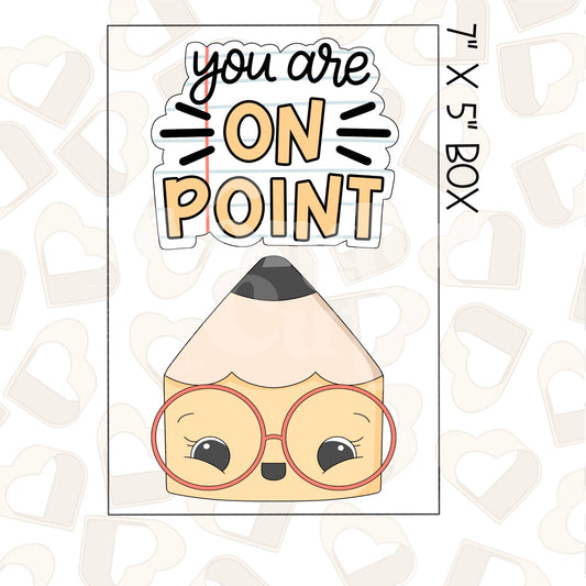 You Are On Point Set of 2 Cookie Cutter