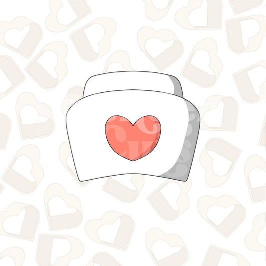 Nurse Hat Cookie Cutter