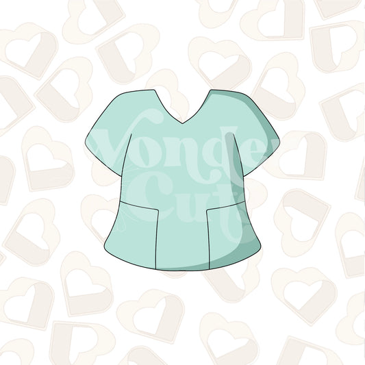 Scrub Top Cookie Cutter
