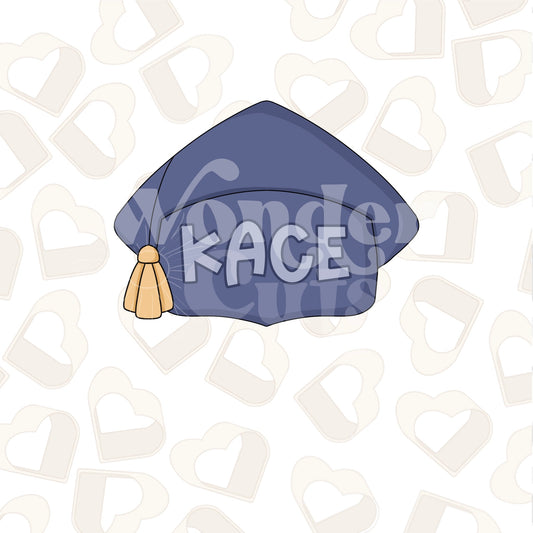 Grad Cap 2 Cookie Cutter