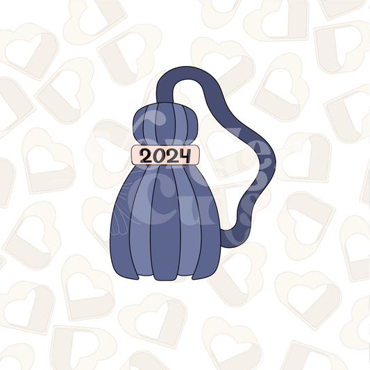 Detailed Tassel Cookie Cutter