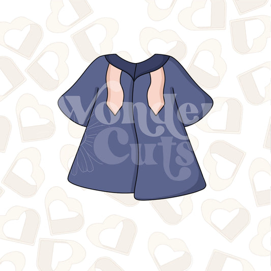 2024 Grad Gown Cookie Cutter