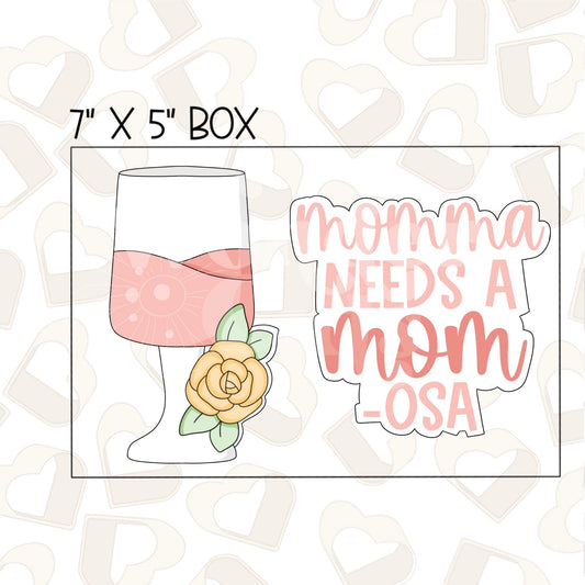 MOM-osa Set of 2 Cookie Cutter