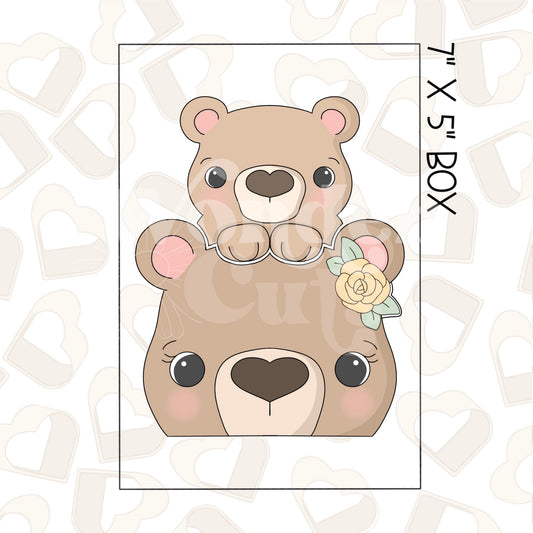 Momma Bear Stack Cookie Cutter