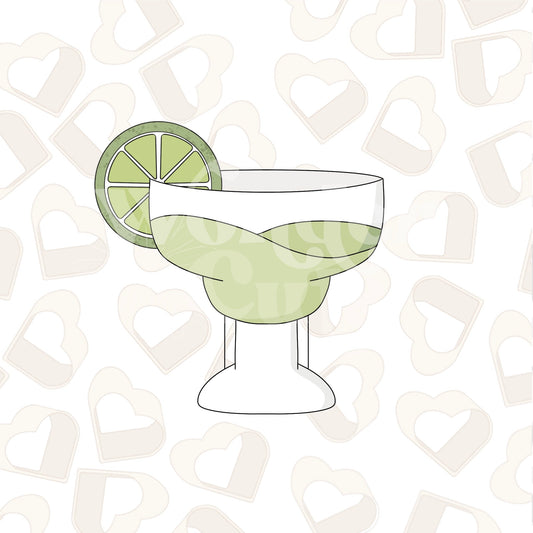 Margarita Glass Cookie Cutter