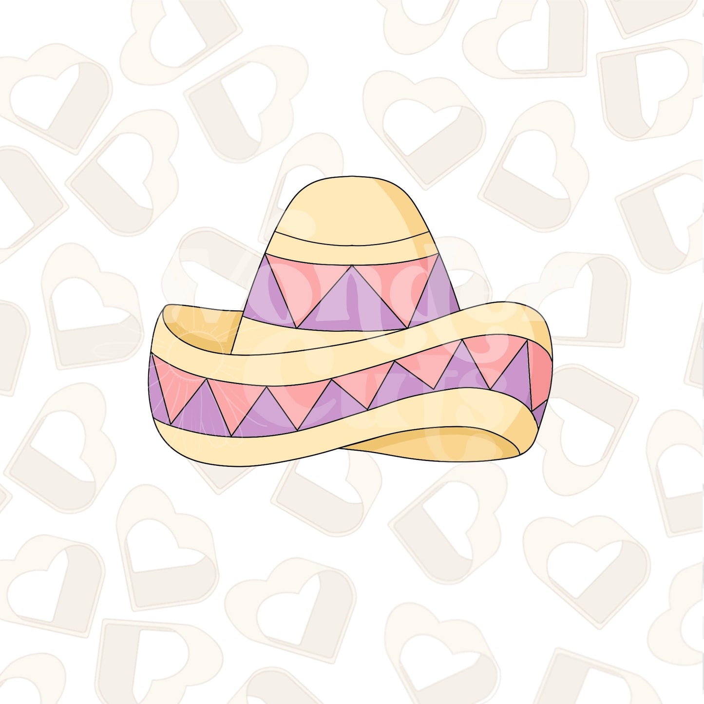 Sombrero Cookie Cutter