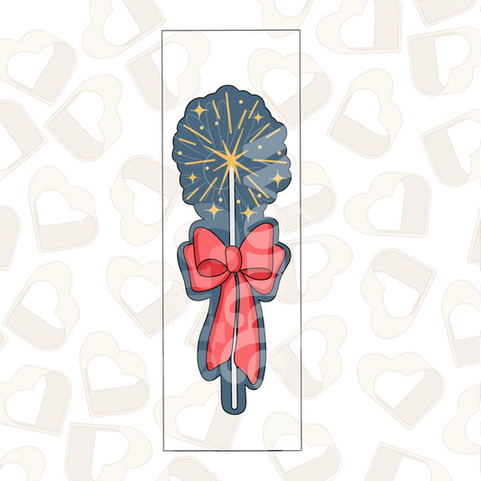 Long Sparkler Cookie Cutter