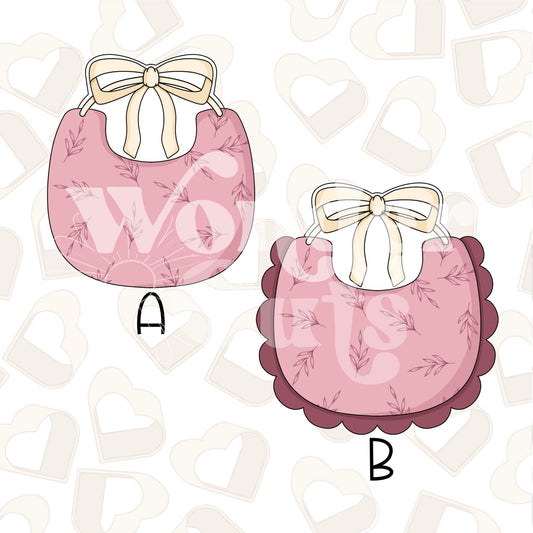 Bow Bib 3 Cookie Cutter