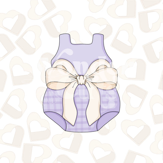 Coquette Onesie Cookie Cutter