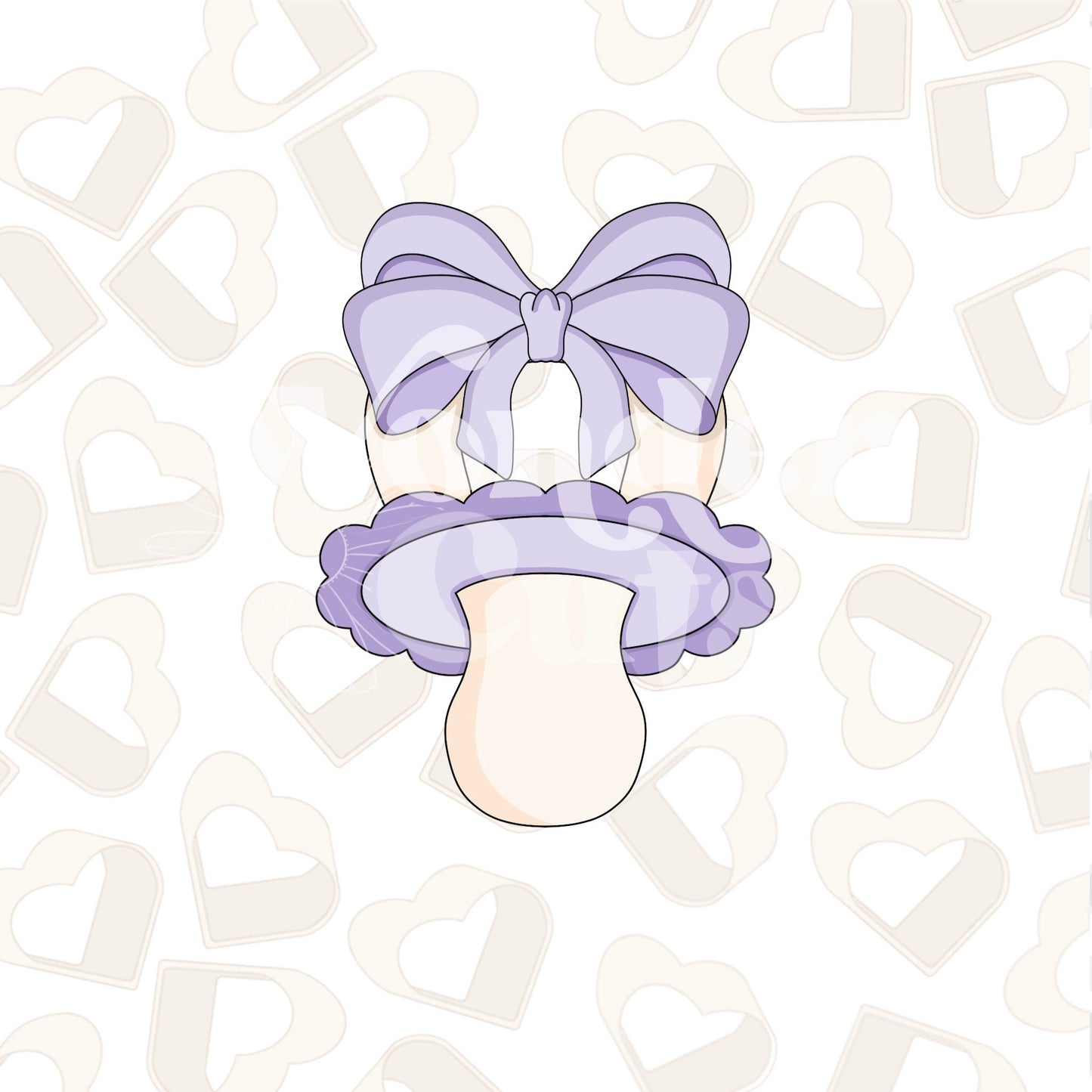 Coquette Pacifier Cookie Cutter