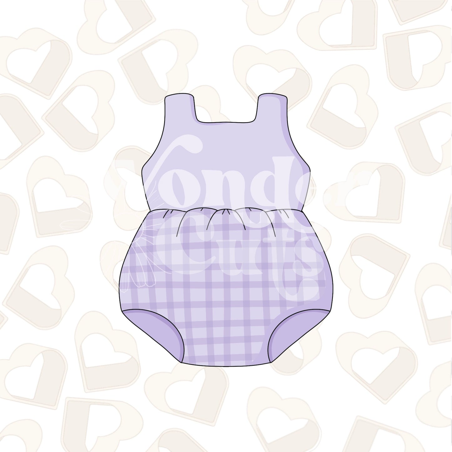 Sleeveless Onesie Cookie Cutter