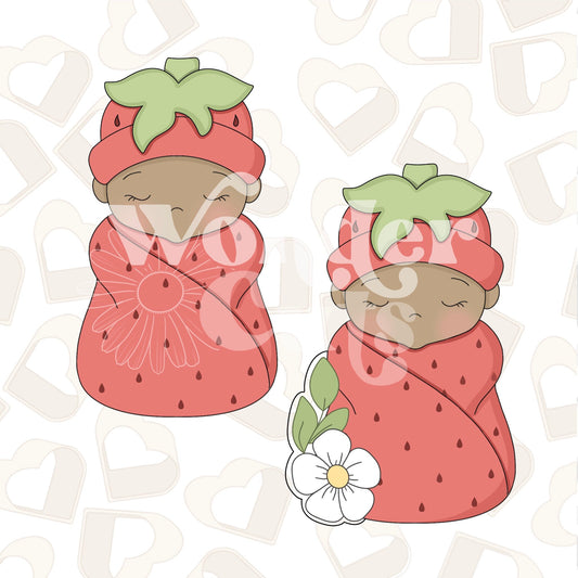 Strawberry Baby Cookie Cutter