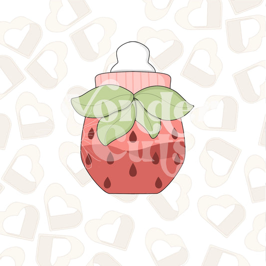 Strawberry Bottle Cookie Cutter