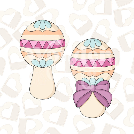 Maraca Rattle Cookie Cutter
