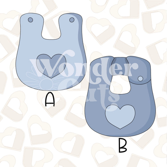 BASIC BABY BIB COOKIE CUTTER