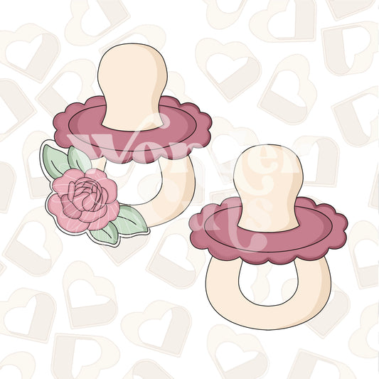 Scalloped Pacifier Cookie Cutter