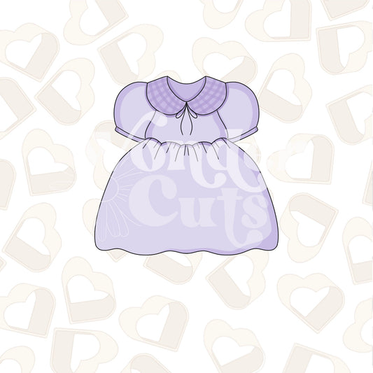 Puffy Sleeve Dress Cookie Cutter