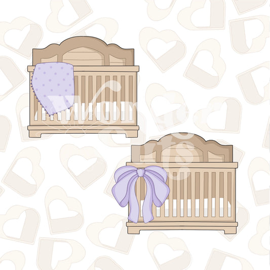 Baby Crib Cookie Cutter