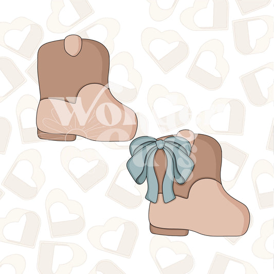 Baby Cowboy Boot Cookie Cutter