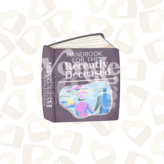 Deceased Book Cookie Cutter