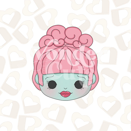 Dead Pageant Girl Cookie Cutter