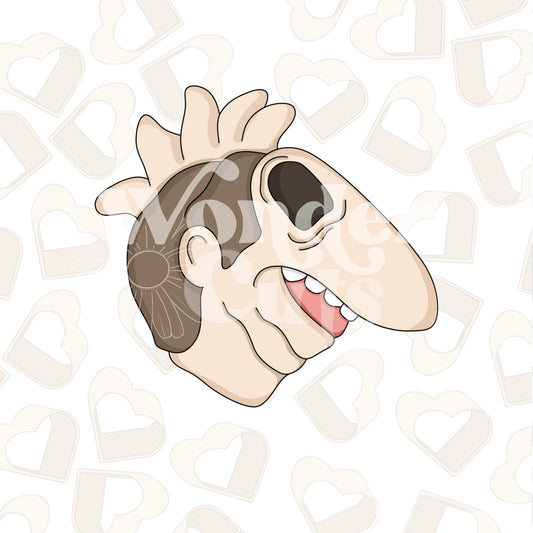 Scary Dead Guy Cookie Cutter