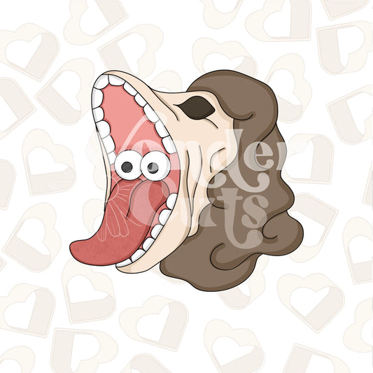 Scary Dead Girl Cookie Cutter