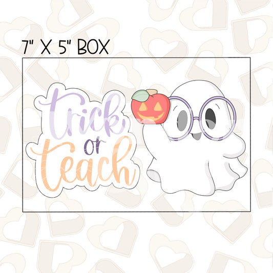 Trick or Teach Set of 2 Cookie Cutter