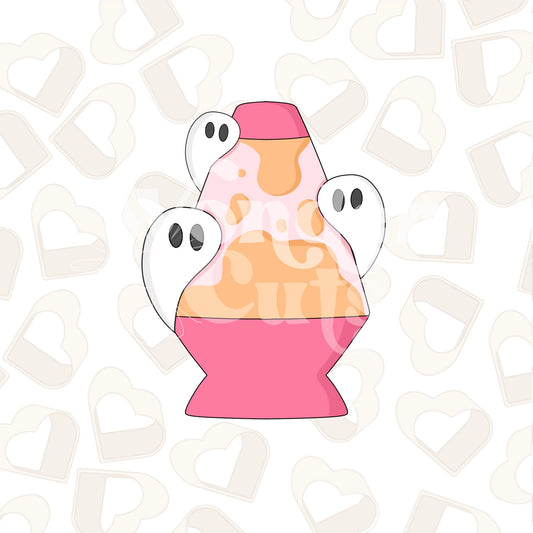 Ghostly Lava Lamp Cookie Cutter