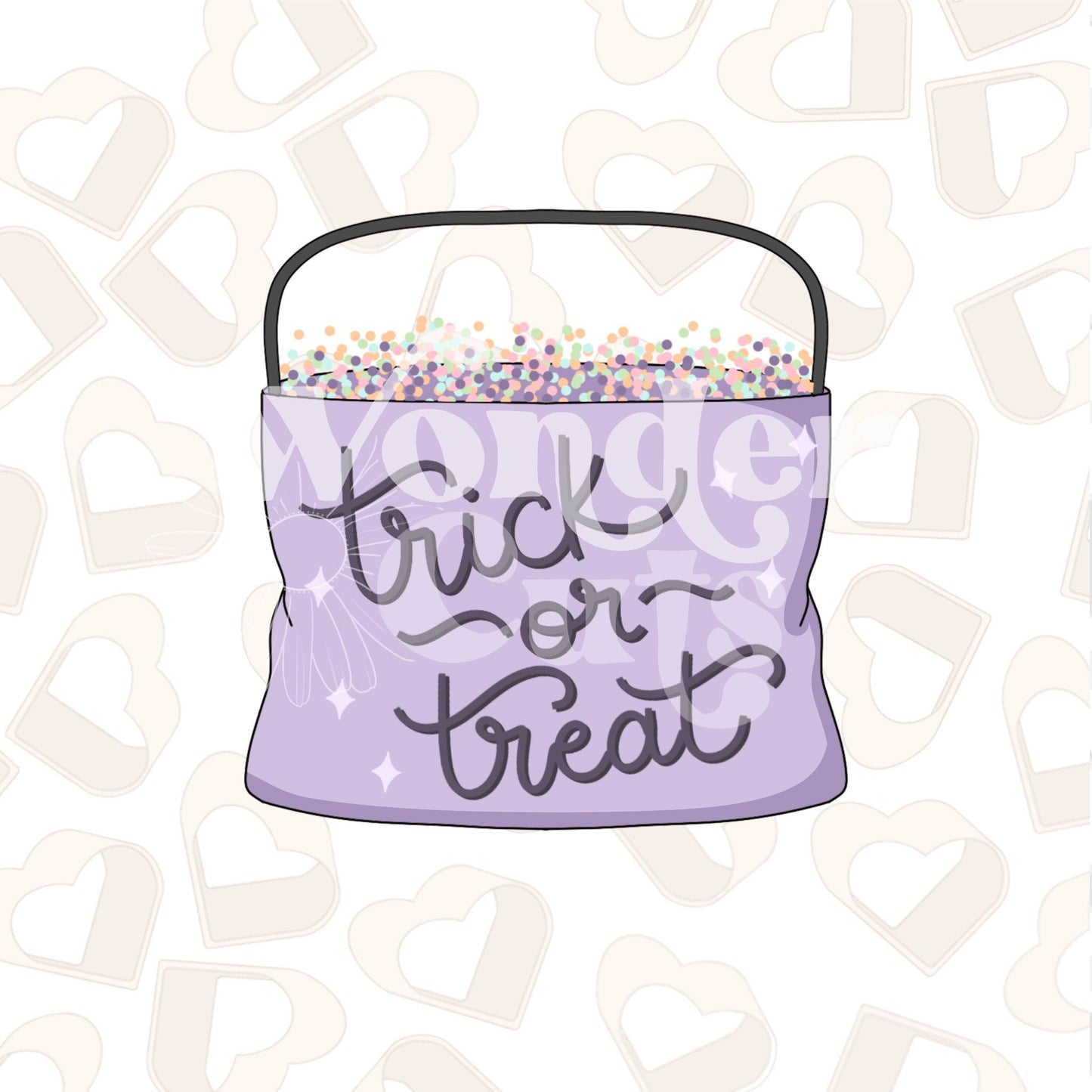 Chubby Candy Bag Cookie Cutter